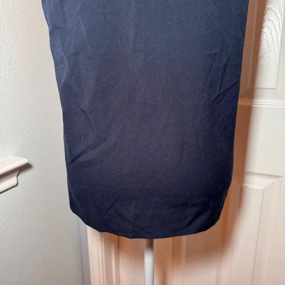Tory Burch Blue Button Down Sleeveless Top